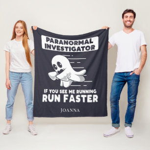 Couverture Polaire Chasse aux fantômes Paranormal Enquêteur Exécuter