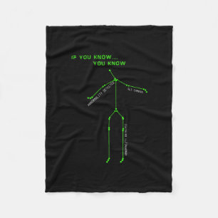 Couverture Polaire Chasse aux fantômes SLS Caméra Stick Man Novelty É