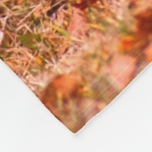 Couverture Polaire Chasse Bobcat | Forêt d'automne (Coin)