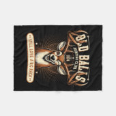 Couverture Polaire Chasse Drôle De Cerfs Pun D'Anniversaire Pour Homm (Devant (Horizontal))