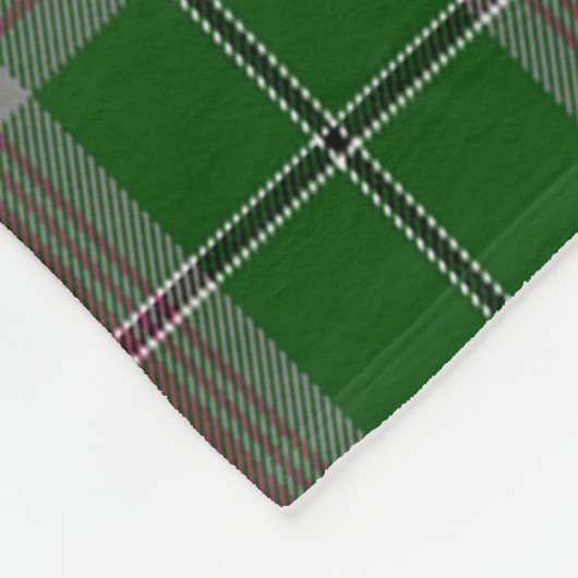 Couverture Polaire Chasse Grey Plaid (Coin)