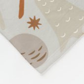 Couverture Polaire Chasseur de champignons Champignons du milieu du s (Coin)