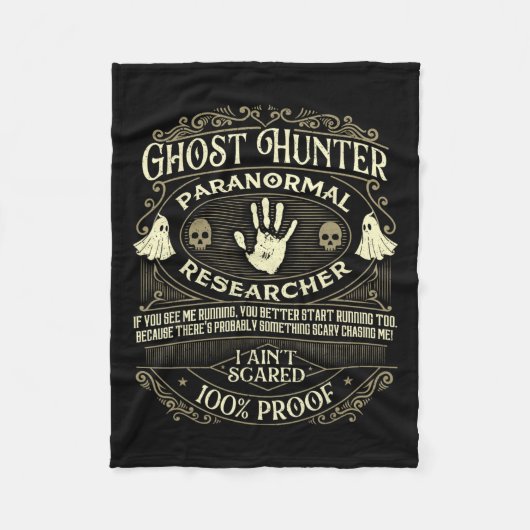 Couverture Polaire Chasseur de fantômes - Chasse de fantômes Paranorm (Devant)