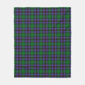 Couverture Polaire Chasseur de Peeblesshire Plaid (Devant)