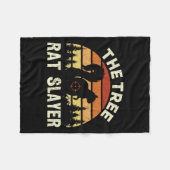 Couverture Polaire Chasseur d'écureuils L'écureuil rétro Scaler de ra (Devant (Horizontal))