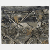 COUVERTURE POLAIRE CHASSEURS CAMO 1 DE CERFS COMMUNS (Devant (Horizontal))
