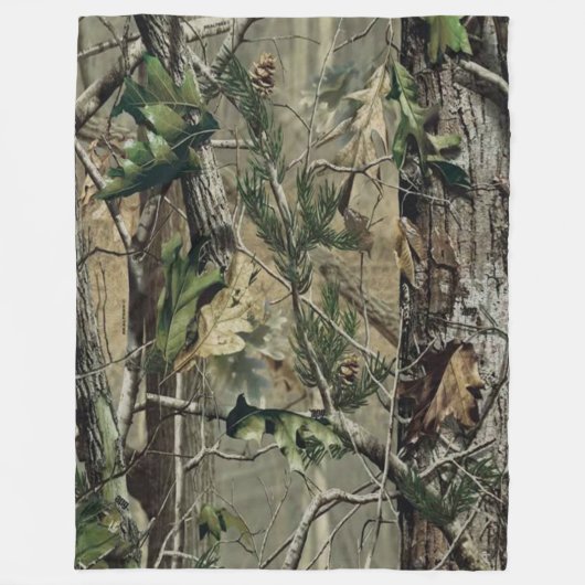 COUVERTURE POLAIRE CHASSEURS CAMO 2 (Devant)