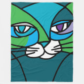 Couverture Polaire chat (Devant)