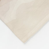 Couverture Polaire Chat Angora turc en Noël de neige (Coin)