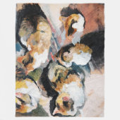 Couverture Polaire Chat, August Macke (Devant)