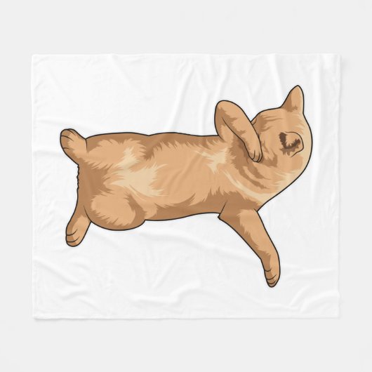 Couverture Polaire Chat chez Hip hop Dance Dab (Devant (Horizontal))