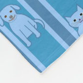 Couverture Polaire Chat & Chien triés (Coin)