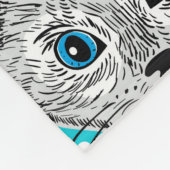 Couverture Polaire Chat dans le casquette (Coin)