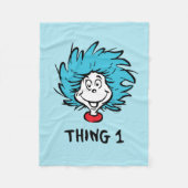 Couverture Polaire Chat dans le Casquette | Chose un (Devant)