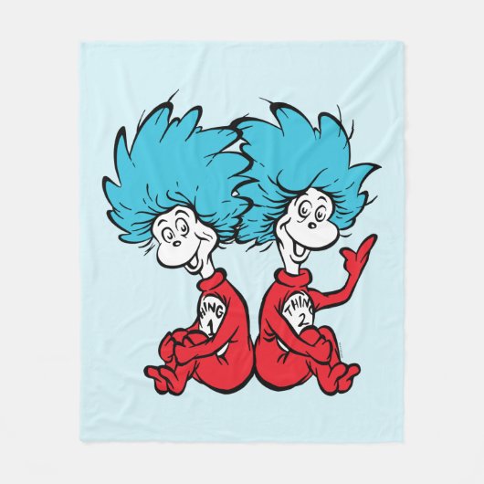 Couverture Polaire Chat dans le Casquette Chose Un & Chose Deux (Devant)