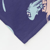 Couverture Polaire Chat Dans Le Casquette | Le Motif du poisson (Coin)