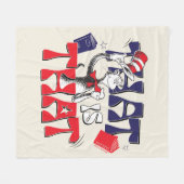 Couverture Polaire Chat dans le Casquette | Voilà... (Devant (Horizontal))