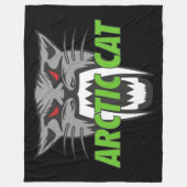 Couverture Polaire Chat d'Arctique (Devant)