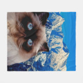 Couverture Polaire Chat de l'Himalaya (Devant (Horizontal))