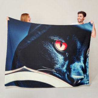 Couverture Polaire Chat de reprise