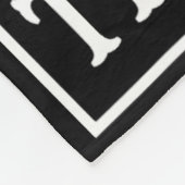 Couverture Polaire Chat drôle British Shorthair porter Karate Gi Blac (Coin)