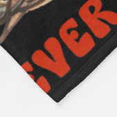 Couverture Polaire Chat drôle Noël Je vais bien Tout va bien (Coin)