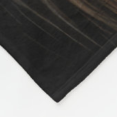 Couverture Polaire Chat dur Pastel en noir (Coin)