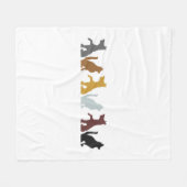 Couverture Polaire Chat Et Chien (Devant (Horizontal))