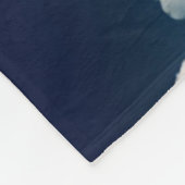 Couverture Polaire Chat Futuriste Sci-fi avec couleurs arc-en-ciel, C (Coin)