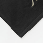 Couverture Polaire Chat Kitten Lover Grumpy Crâne Kitty Propriétaire (Coin)