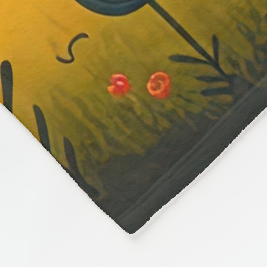 Couverture Polaire Chat Love (Coin)