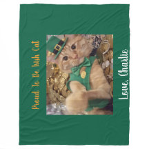 Chat lutin de la Saint-Patrick