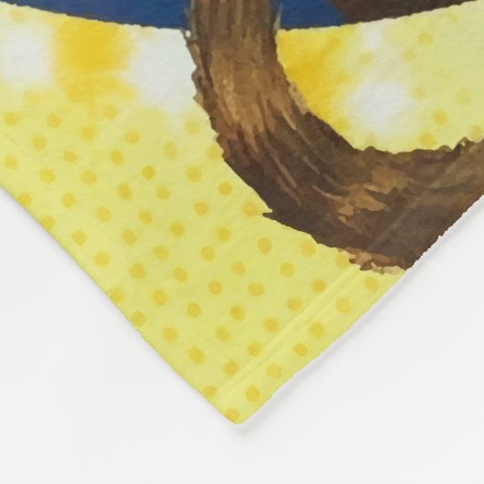 Couverture Polaire Chat Moon Loon Soyez Avec Vous (Coin)