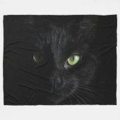 COUVERTURE POLAIRE CHAT NOIR (Devant (Horizontal))