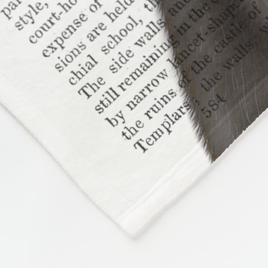 Couverture Polaire Chat noir avec Casquette fabuleux (Coin)