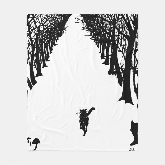 Couverture Polaire Chat noir, Kipling Rudyard (Devant)