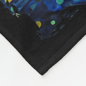 Couverture Polaire Chat Noir Monets Chat Nymphéa (Coin)