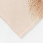 Couverture Polaire Chat pêche blanche (Coin)