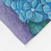 Couverture Polaire Chat siamois de point bleu (Coin)