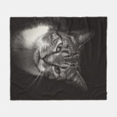 COUVERTURE POLAIRE CHAT TABLEAU D'ARGENT (Devant (Horizontal))