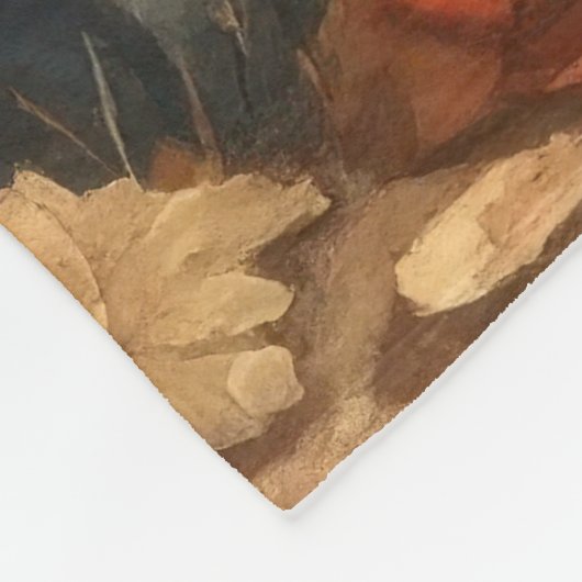 Couverture Polaire Chat Tuxedo noir et blanc Dreaming of Adventure (Coin)