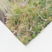 Couverture Polaire Châtaignier Et Chevaux Arabes Dans Un Collage Phot (Coin)