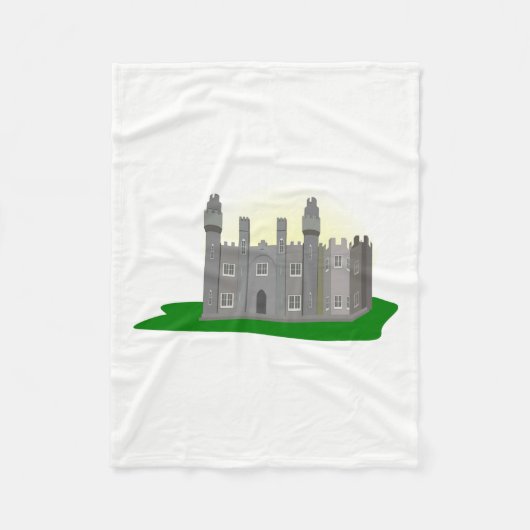 Couverture Polaire Château (Devant)