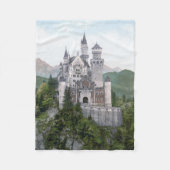 Couverture Polaire Château allemand Fairytale (Devant)