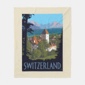 Couverture Polaire Château de Chillon | Suisse (Devant)