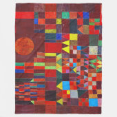 Couverture Polaire Château et Soleil, Paul Klee (Devant)