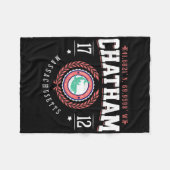 Couverture Polaire Chatham Ma Cape Cod Souvenir Plage requin Nautique (Devant (Horizontal))