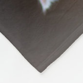 Couverture Polaire Chaton beige et blanc fatigué (Coin)