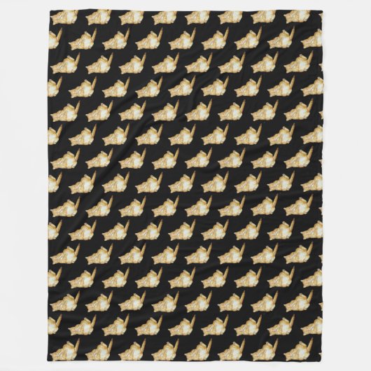 Couverture Polaire chaton chaton dormant chaton (Devant)