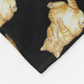 Couverture Polaire chaton chaton dormant chaton (Coin)